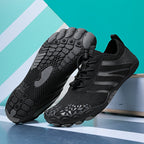 Men Water Sports Mesh Lace Up Quick Dry Athletic Shoes