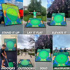 Golf Practice Arena Mat for Home Training and Swing Practice