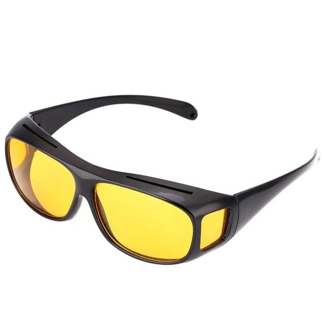 Night Vision Anti Glare Rectangular Glasses