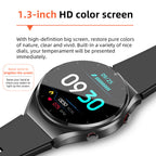 Smartwatch Heart Rate Monitor Blood Pressure ECG HRV Blood Glucose Tracker