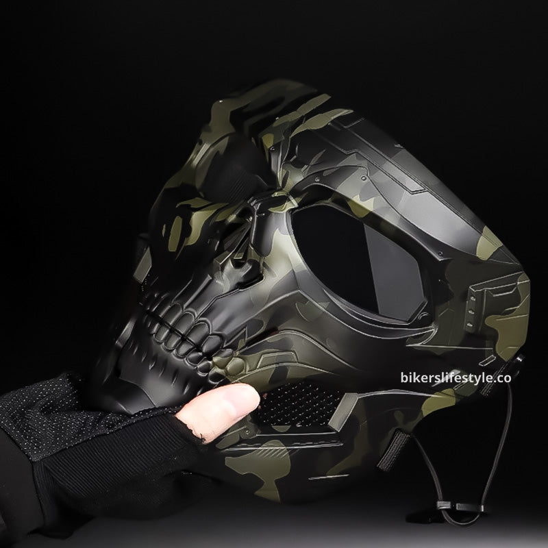 Skull Rider Ghost Mask Halloween Costume Mask