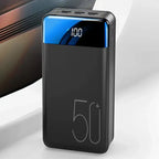 50000mAh Portable Power Bank Mobile Battery Charger