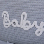Baby Storage Organizer Basket with Rope Handle
