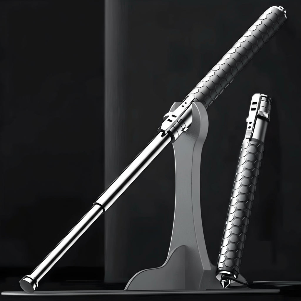 Self Defense Automatic Walking Cane with Stability Support