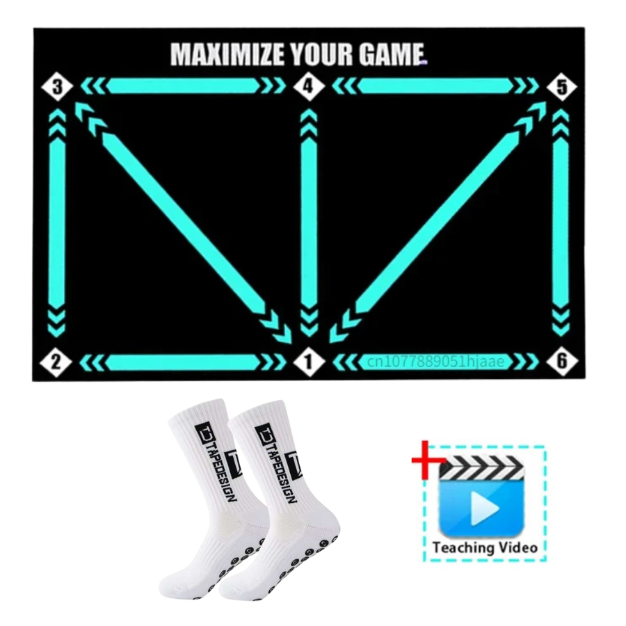 Football Training Mat and Video Training Program