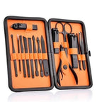 Manicure Pedicure Grooming Kit 15 Piece with Travel Case
