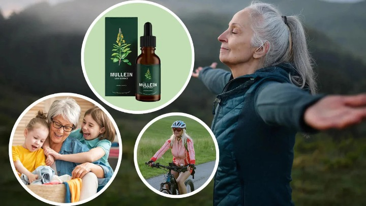 Mullein Leaf Extract Liquid Supplement for Lung Support