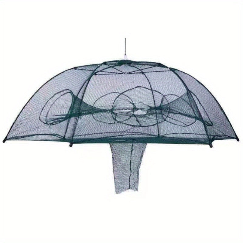 Folding Crab Trap Net Fishing Cage for Crabbing Shrimp Bait Catch