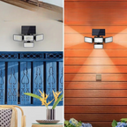 Solar LED Motion Sensor Floodlight Outdoor Wall Mount