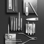 Nail Clipper Manicure Set 19 Pieces Stainless Steel Grooming Kit