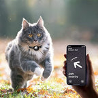 Cat Collar Adjustable Reflective with GPS Tracker Holder Safety Collar