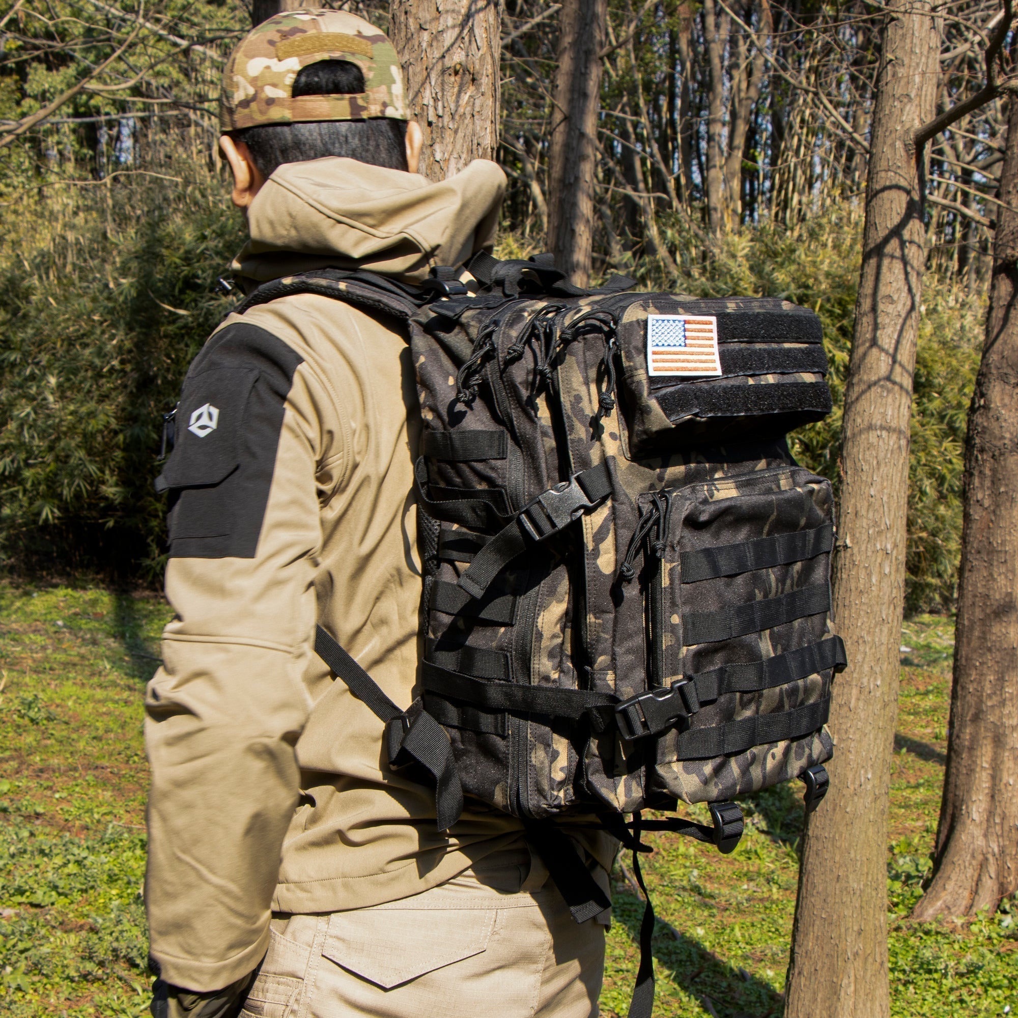 Tactical Military Assault Backpack Hiking Outdoor Gear Pack