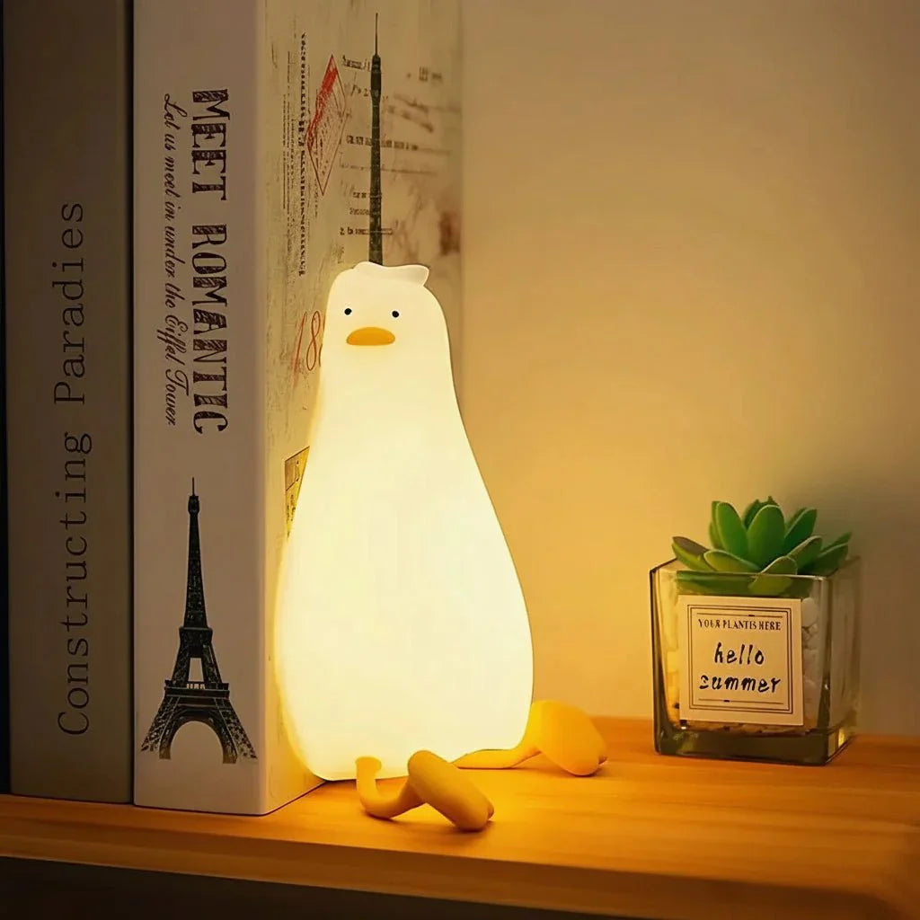 Silicone Rechargeable LED Night Light Table Lamp