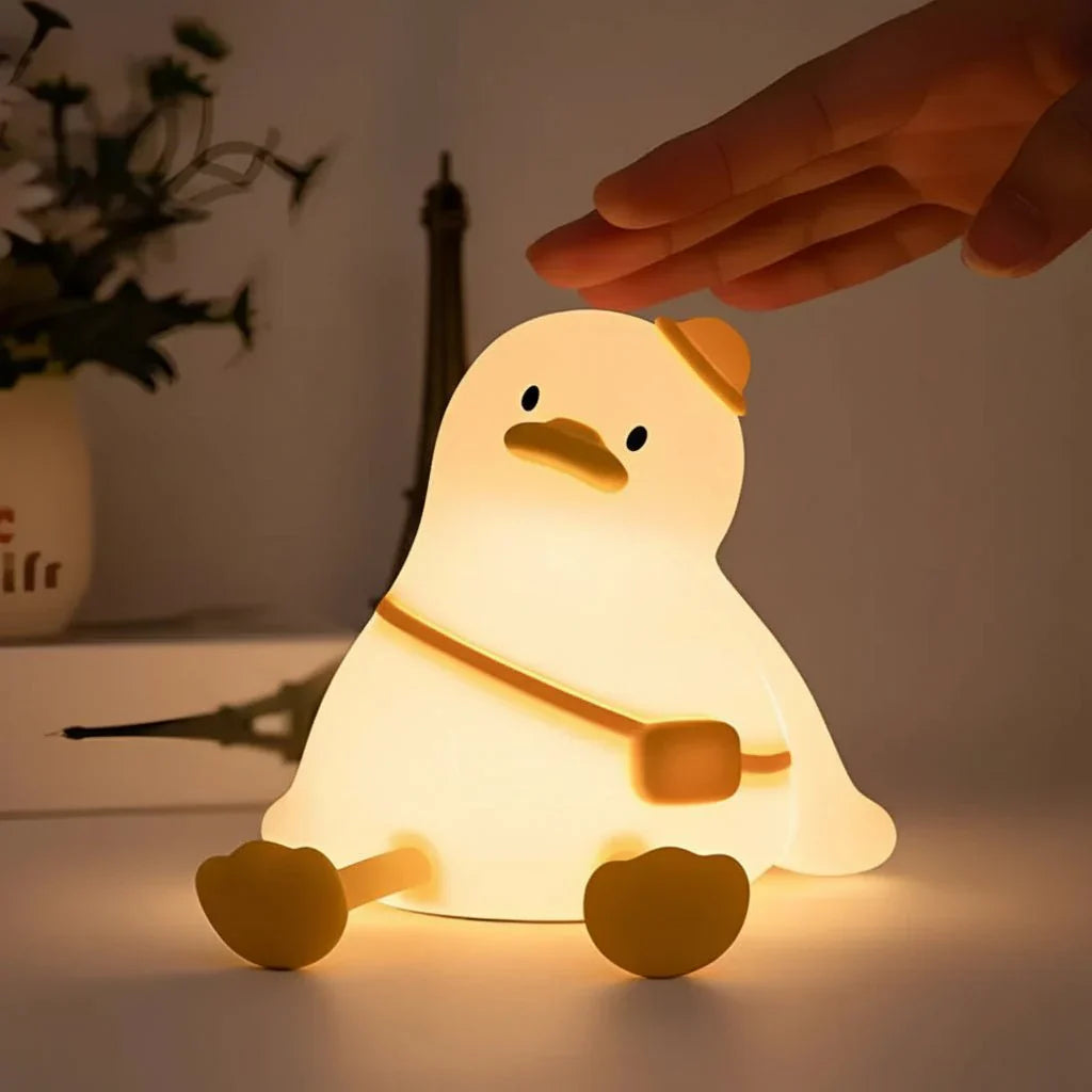 Silicone Rechargeable LED Night Light Table Lamp