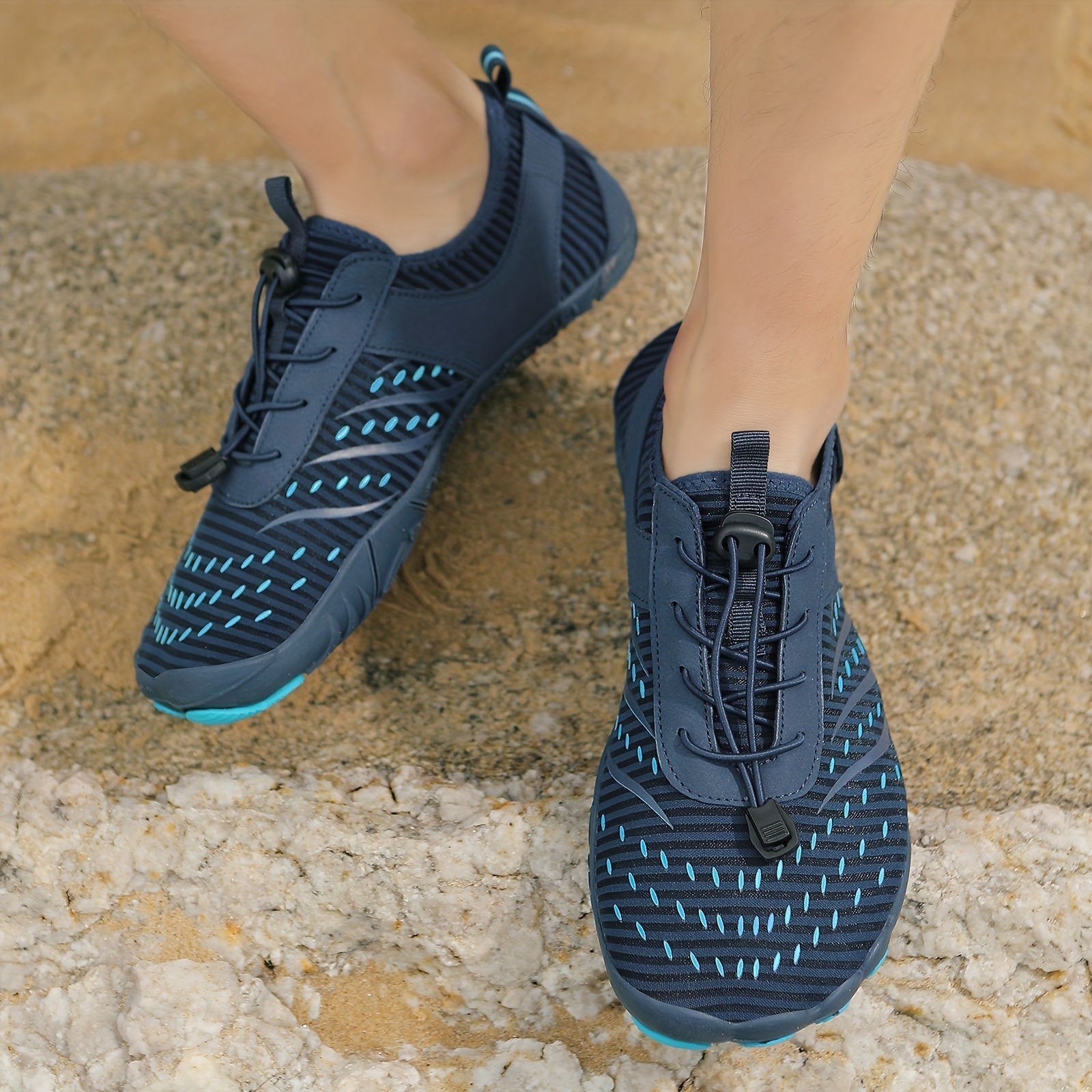 Men's Quick Dry Water Shoes Rubber Sole Swim Fishing Fitness Shoes