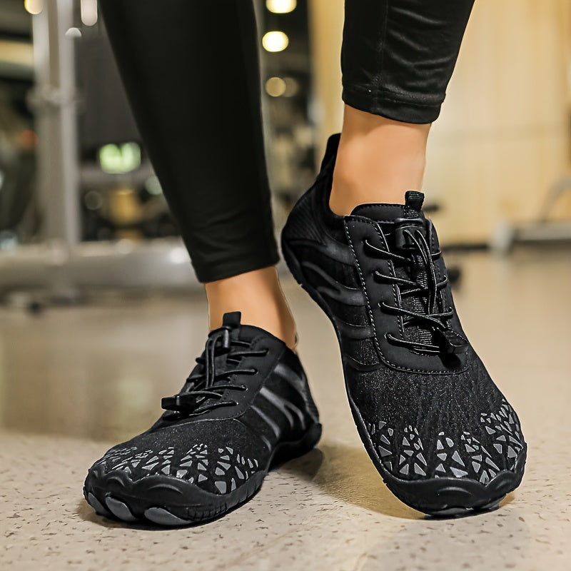 Men Water Sports Mesh Lace Up Quick Dry Athletic Shoes