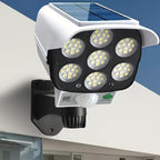 Solar Powered Outdoor Motion Sensor LED Floodlight