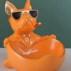 Bulldog Decorative Tray for Home Decoration