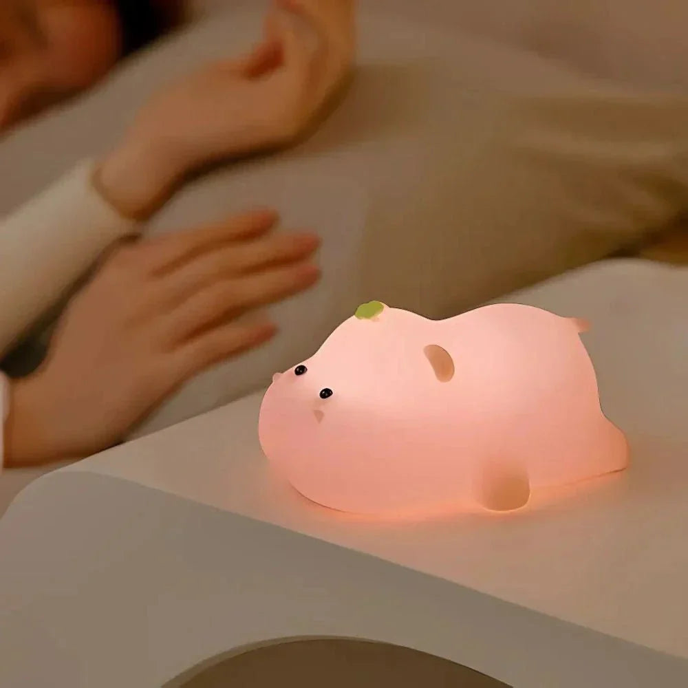 Silicone Rechargeable LED Night Light Table Lamp