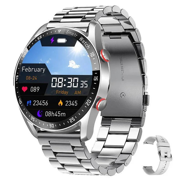 Non-Invasive Blood Glucose Monitor Smartwatch Wristwatch