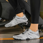 Men Water Sports Mesh Lace Up Quick Dry Athletic Shoes