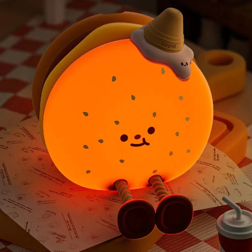 Silicone Rechargeable LED Night Light Table Lamp