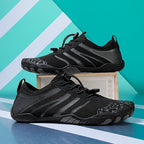 Men Water Sports Mesh Lace Up Quick Dry Athletic Shoes