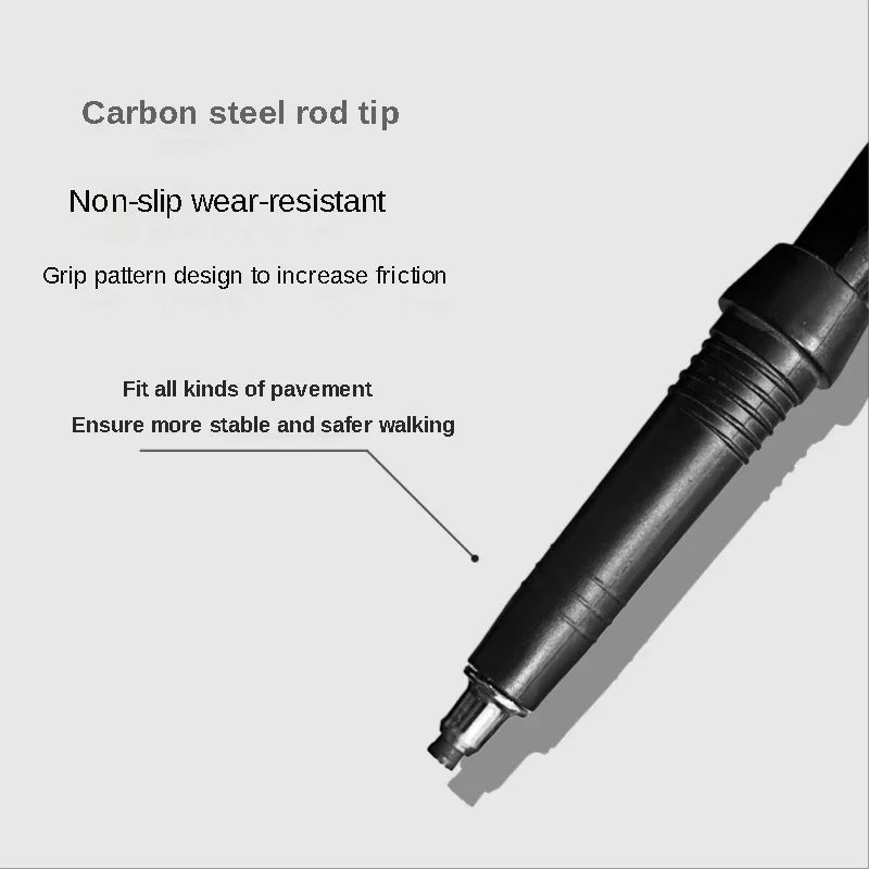 Telescopic Adjustable Trekking Poles 2 Pack Quick Lock EVA Grip