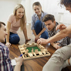 Wooden Math Dice Educational Board Game Family Learning Game