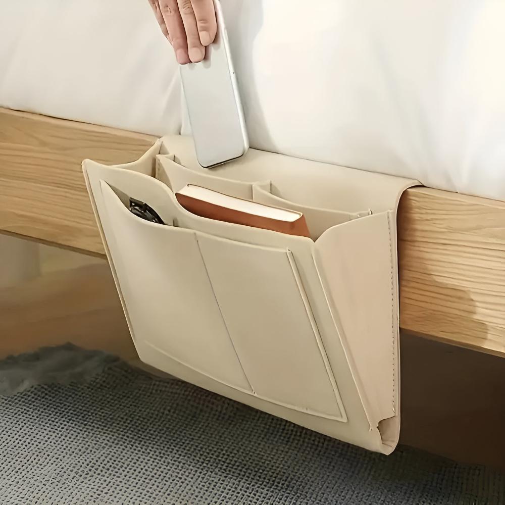 Bedside Storage Organizer Caddy Pouch All in One Organizer