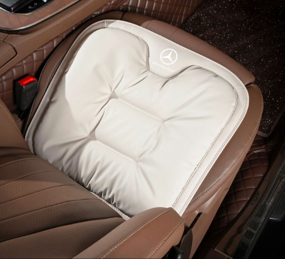 Ergonomic Contoured Car Seat Cushion with Custom Fit Shape