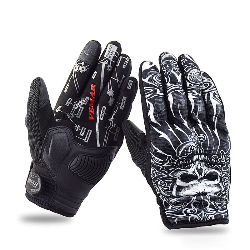 Motorcycle Protective Mesh Gloves Touchscreen Non Slip