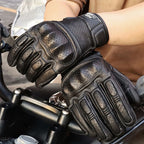 Motorcycle Riding Gloves Retro Style Leather Gloves