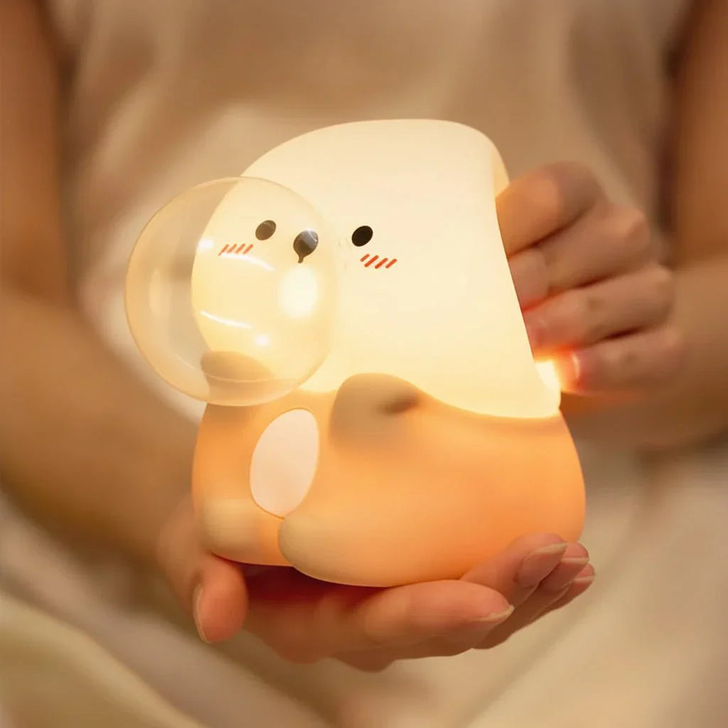 Silicone Rechargeable LED Night Light Table Lamp