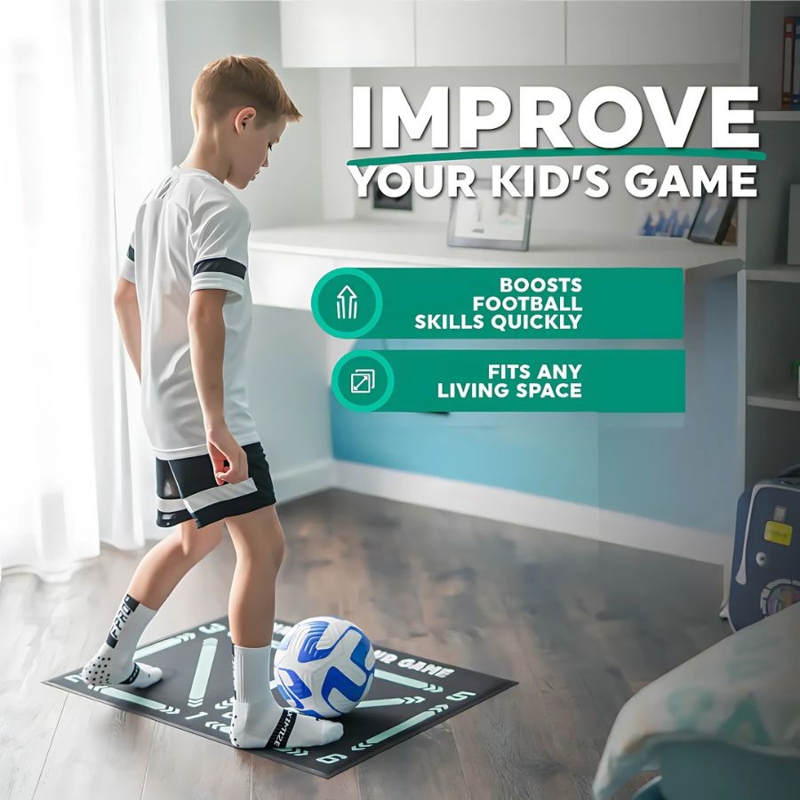 Football Training Mat and Video Training Program