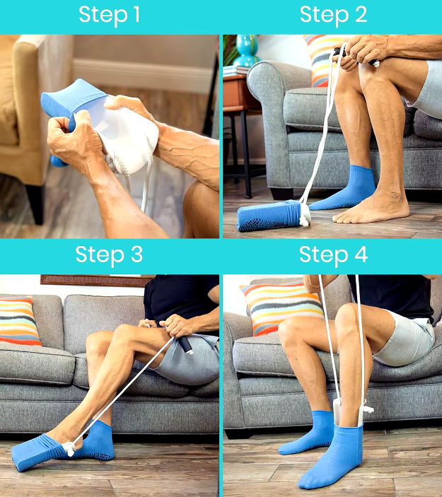 Sock Aid Sock Assist Device for Putting On Socks Easily