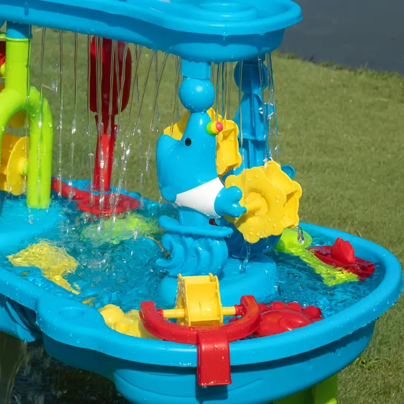 3 Tier Sand and Water Play Table Kids Outdoor Activity Table