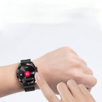 Square Smartwatch Fitness Tracker Bluetooth Calling Waterproof Touchscreen