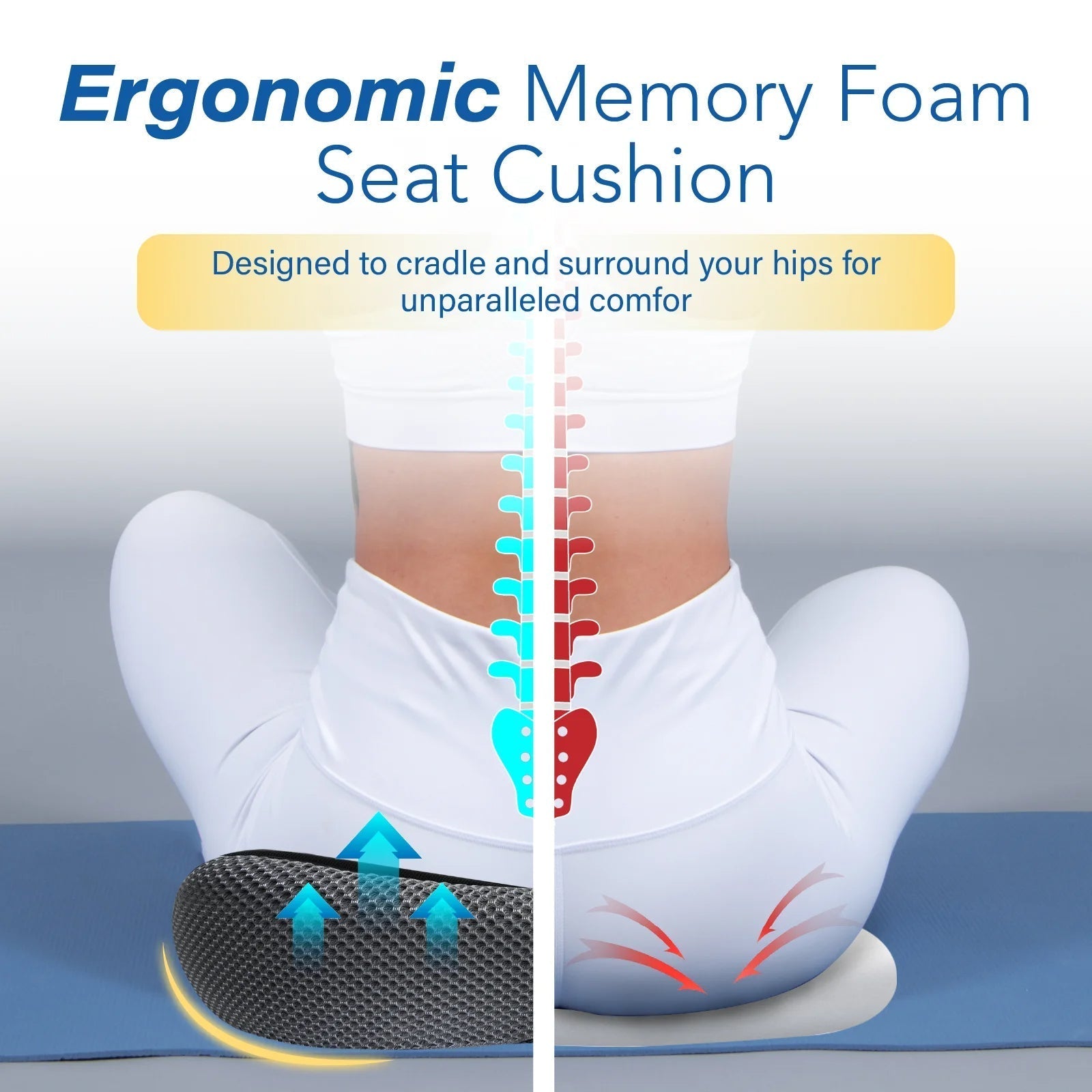 Car Seat Booster Cushion for Child Passenger Safety Seat