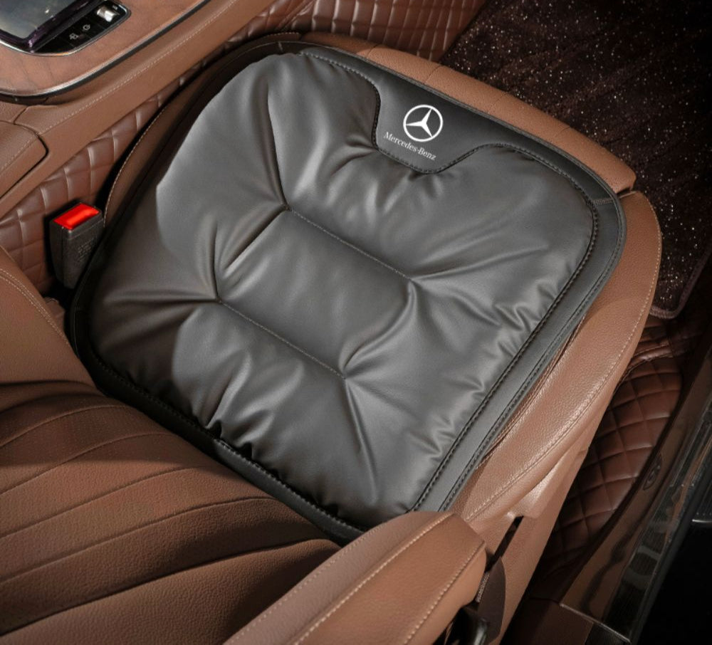 Ergonomic Contoured Car Seat Cushion with Custom Fit Shape