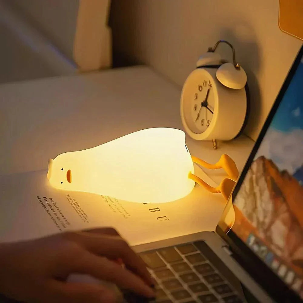 Silicone Rechargeable LED Night Light Table Lamp