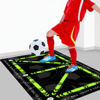 Soccer Training Agility Footwork Dribbling Practice Mat