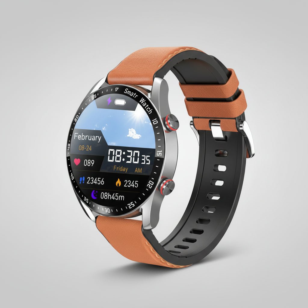 Square Smartwatch Fitness Tracker Bluetooth Calling Waterproof Touchscreen