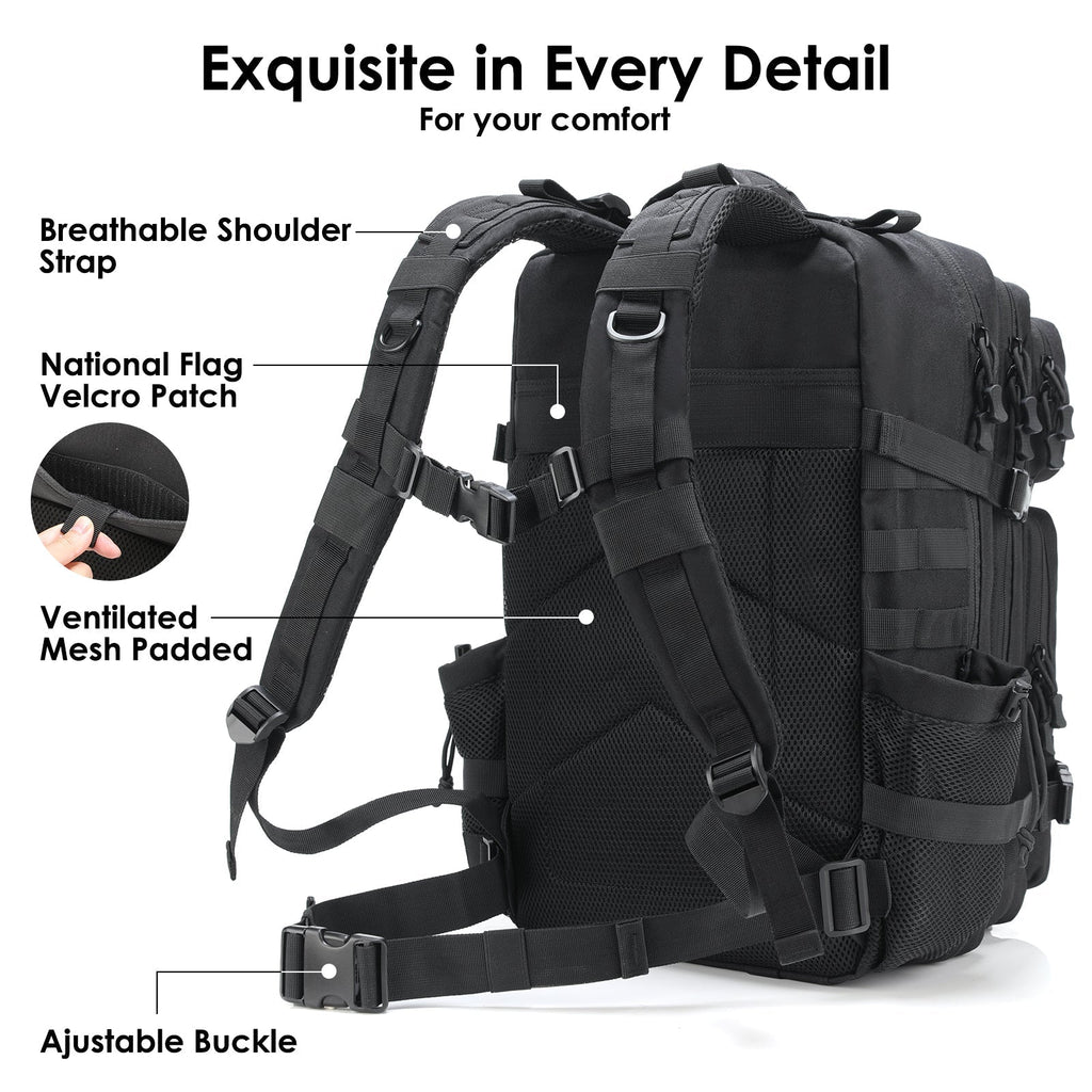 Tactical Military Assault Backpack Hiking Outdoor Gear Pack