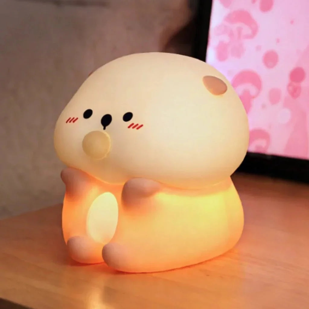 Silicone Rechargeable LED Night Light Table Lamp