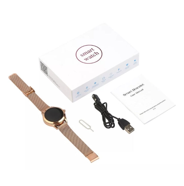 Galaxy Smartwatch for Women Circular Touchscreen Wearable Device