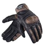 Motorcycle Riding Gloves Retro Style Leather Gloves