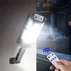 Solar Motion Sensor Outdoor Wall Light Flush Mount
