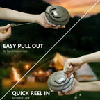 Retractable LED Camping String Lights Portable Outdoor Lantern