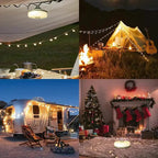 Retractable LED Camping String Lights Portable Outdoor Lantern